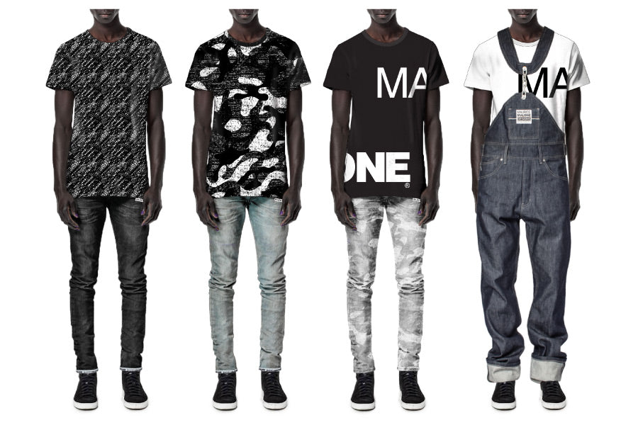 Preview 2019 denim streetwear collection from the Maurice Malone brand