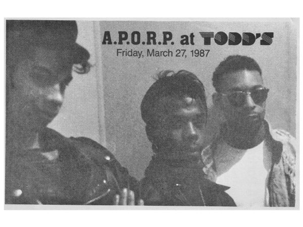 A.P.O.R.P. short for A Portrait of Radical People MK Marc Kinchen, Kelsey Thomas & Maurice Malone's youth band