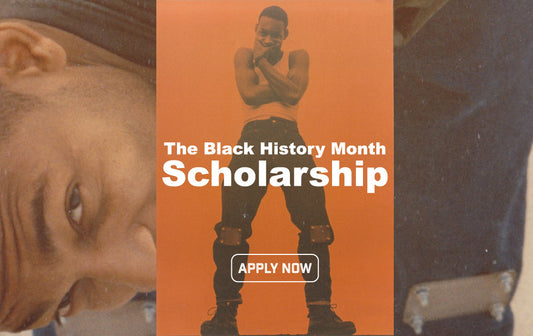 Announcement photo of African American Fashion Designer Maurice Malone for Black History Month Scholarship program