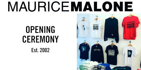 Maurice Malone iconic streetwear at Opening Ceremony