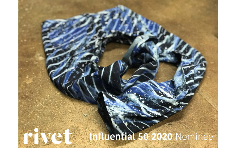 Announcement of Maurice Malone nomination for Rivet Magazine's "Influential 50," for most influential denim designers moving the industry forward.
