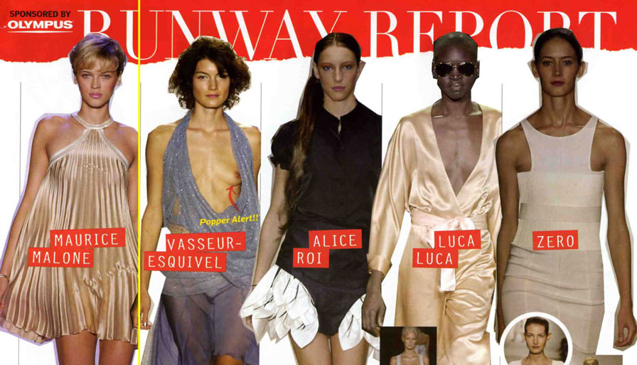 African American fashion designer Maurice Malone featured in the Runway Report coverage of NYFW