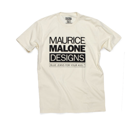 Natural Maurice Malone 1990's hip hop fashion t-shirt blue jeans for your ass